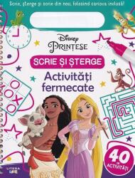 Disney. Printese. Scrie si sterge. Activitati fermecate (ISBN: 9786303380094)