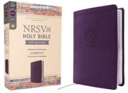 Nrsvue, Holy Bible with Apocrypha, Compact, Leathersoft, Purple, Comfort Print - Zondervan (ISBN: 9780310466055)