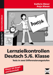 Lernzielkontrollen Deutsch 5. /6. Klasse (ISBN: 9783403232353)