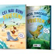 Cei mai buni prieteni. Micul dinozaur isi cauta prieten. Povesti silabisite - Anna Taube, Maja von Vogel (ISBN: 9786306662340)