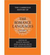 The Cambridge History of the Romance Languages: Volume 2, Contexts - Martin Maiden, John Charles Smith, Adam Ledgeway (2013)