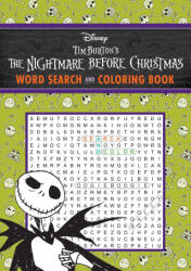 Disney Tim Burton's the Nightmare Before Christmas Word Search and Coloring Book - Editors of Thunder Bay Press (ISBN: 9781645176046)