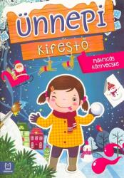 Ünnepi kifestő /Matricás könyvecske §K (ISBN: 9786155634598)