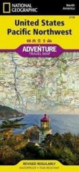 Hartă de aventură National Geographic Statele Unite, Nord-Vestul Pacificului (ISBN: 9781566957120)