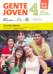 Gente joven 4 Nueva edición Libro del alumno híbrida (ISBN: 9788419236456)