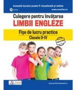 Culegere pentru invatarea limbii engleze. Fise de lucru practice Clasele 0-4 - Daniela Stefania Ionescu (ISBN: 9786064712691)