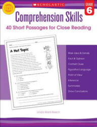 Comprehension Skills, Grade 6 - Linda Ward Beech (ISBN: 9780545460576)