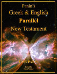 Panin's Greek and English Parallel New Testament - IVAN PANIN (ISBN: 9781941776315)