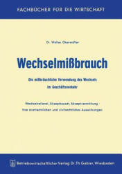 Wechselmissbrauch - Walter Obermüller (ISBN: 9783322983282)