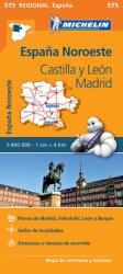 575. Castilla y León, Madrid térkép Michelin 1: 400 000 (2013)
