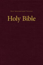NIV, Value Pew and Worship Bible, Hardcover, Burgundy - Zondervan (ISBN: 9780310446231)