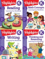 Highlights Kindergarten Learning Workbook Pack (ISBN: 9781644721100)