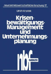 Krisenbew ltigungs-Management Und Unternehmungsplanung - Ulrich Krystek (1981)