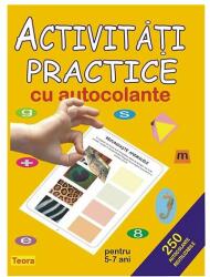 Activități practice cu autocolante 5-7 ani (ISBN: 9789732010969)