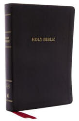KJV Holy Bible, Giant Print Center-Column Reference Bible, Deluxe Black Leathersoft, 53, 000 Cross References, Red Letter, Comfort Print: King James V - Thomas Nelson (ISBN: 9780785215417)