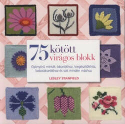 75 kötött virágos blokk (2013)