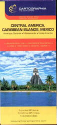 Közép-Amerika útitérkép (ISBN: 9789633525111)