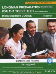 Longman Preparation For The TOEIC CD-Rom Key Myenglishlab Introductory (ISBN: 9780132862714)