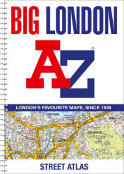 Big London A-Z Street Atlas - A-Z Maps (ISBN: 9780008663506)