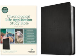 NLT Chronological Life Application Study Bible, Second Edition (Leatherlike, Ebony Leaf) - Tyndale (ISBN: 9781496475442)