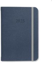 Határidőnapló Period Velour A/5 napi varrott kék 2025 (ISBN: 5999097549781)