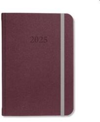 Határidőnapló Period Velour A/5 napi varrott lila 2025 (ISBN: 5999097549798)