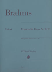 Johannes Brahms: Johannes Brahms: Ungarische Tänze 1-10 (ISBN: 9780201805604)