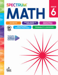Spectrum Math Workbook, Grade 6 - Carson Dellosa Education, Craver (ISBN: 9781483871493)
