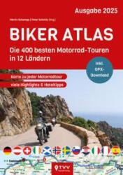 Biker Atlas 2025 - Bikerbetten - TVV Touristik Verlag GmbH, Peter Schmitz (ISBN: 9783965990586)