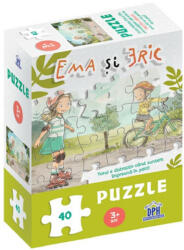 Ema Si Eric In Parc - Puzzle, - Editura DPH (ISBN: 5948495005610)