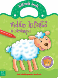 Vidám kifestő a báránnyal - Matricás óvoda (ISBN: 9789634920335)