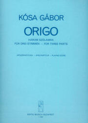 ORIGO HÁROM SZÓLAMRA, JÁTSZÓPARTITÚRA (ISBN: 9786440235257)