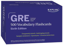 GRE Vocabulary Flashcards 6th Edition + Online Access to Review Your Cards, a Practice Test, and Video Tutorials (2024)