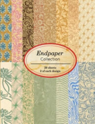 Endpaper Collection: 20 sheets of vintage endpapers for bookbinding and other paper crafting projects - Ilopa Journals (2019)