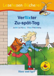 Verflixter Zu-spät-Tag Lektüre für Kinder mit Silbenhilfe (ISBN: 9783190696246)