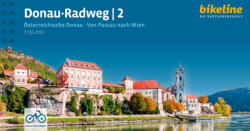 Donau Radweg 2. - Duna kerékpáros atlasz 2. Passauból Bécsbe (ISBN: 9783711102591)