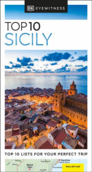 Szicília útikönyv, Sicily útikönyv Top 10 DK Eyewitness Guide, angol 2024 (ISBN: 9780241664971)