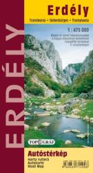 Erdély autóstérképe (ISBN: 9789639714908)