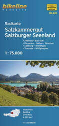 Salzkammergut kerékpáros térkép Esterbauer 1: 75 000 2024 (ISBN: 9783711102652)