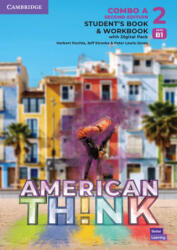 Think Level 2 Student's Book and Workbook with Digital Pack Combo A American English - Brian Hart, Herbert Puchta, Jeff Stranks, Peter Lewis-Jones (ISBN: 9781108866255)