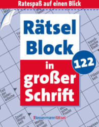 Rätselblock in großer Schrift 122 (2024)