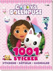 Gabby's Dollhouse: 1001 autocolante - Puzzle - Colorat (ISBN: 9783833245398)