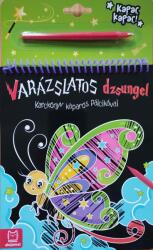 Karckönyv kaparós pálcikával -Varázslatos dzsungel (2024)