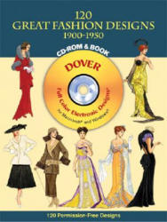 120 Great Fashion Designs, 1900-1950, CD-ROM and Book - Tom Tierney (2002)