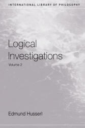 Logical Investigations Volume 2 - Edmund Husserl (ISBN: 9780415241908)