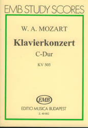 KLAVIERKONZERT C-DUR KV 503 KISPARTITÚRA (ISBN: 9786300183919)