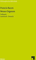 Neues Organon. Vorrede. Erstes Buch (ISBN: 9783787340095)