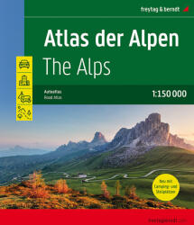 Die Alpen, Straßenatlas 1: 150.000, freytag & berndt (ISBN: 9783707922912)