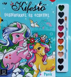 Kifestő festékekkel és ecsettel. Pónik (2024)