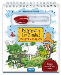 Trötsch Pettersson und Findus Zaubermalspaß mit Wasserstift Malblock (2024)